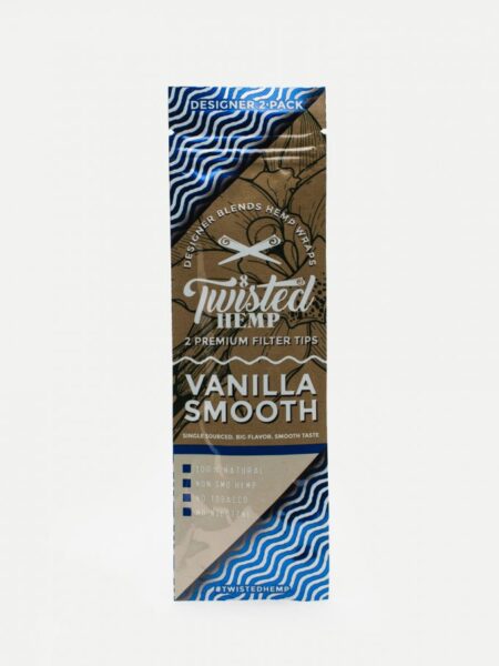 Twisted Hemp Wrap – Vanilla Smooth