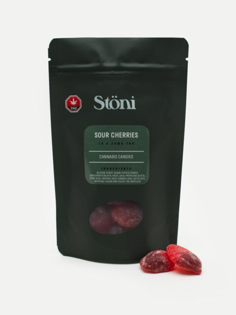 Stoni Sour Cherries Gummies (300mg THC)