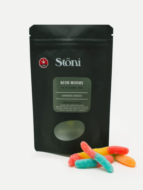 Stoni Neon Worms (300mg THC)