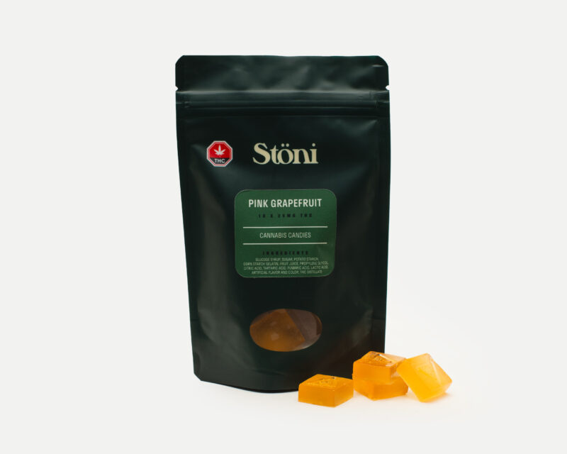 Stoni Pink Grapefruit Edibles (250mg THC)