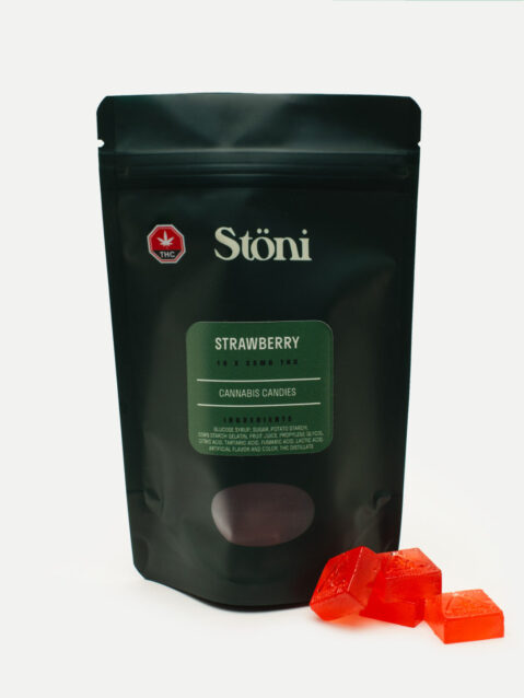 Stoni Strawberry Gummies 250mg THC