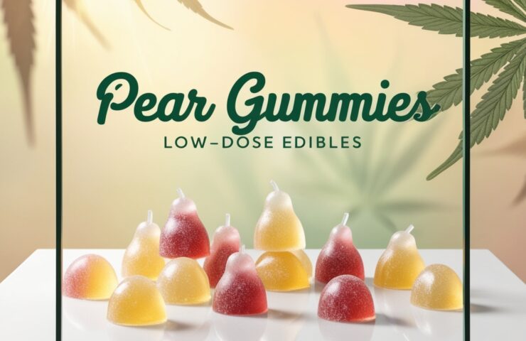 Pear Gummies: Low-Dose Edibles